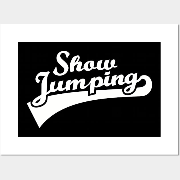Show Jumping Wall Art by Designzz